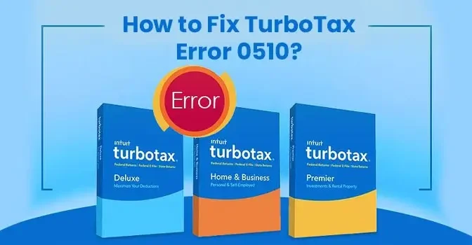 How To Fix TurboTax error 0510?