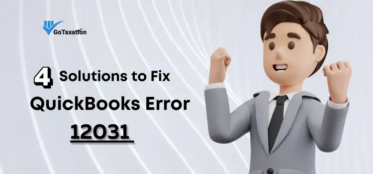 QuickBooks Error 12031