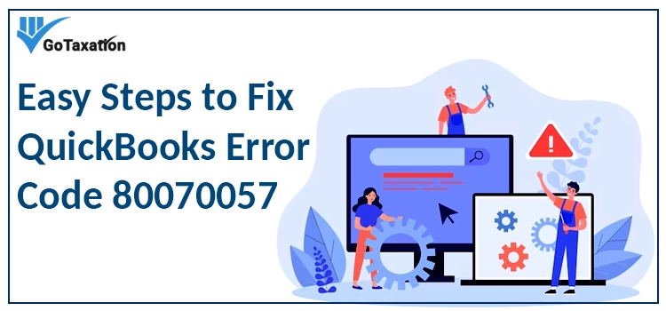 QuickBooks Error 80070057