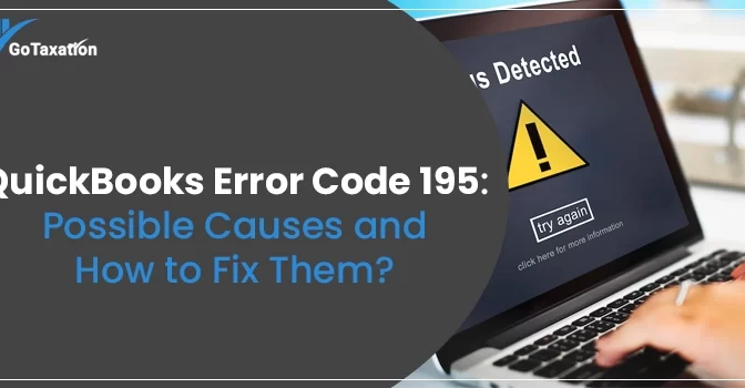 QuickBooks Error Code 195 : Quick Tips to Fix