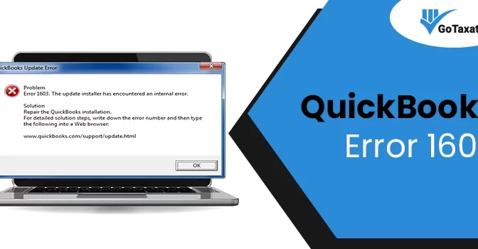 How to Troubleshoot QuickBooks Error 1603?