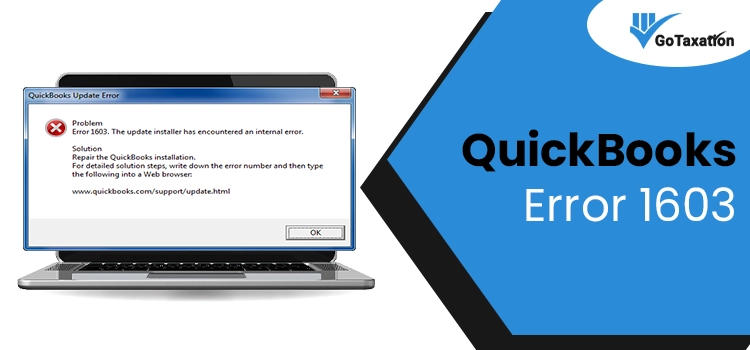 QuickBooks Error 1603