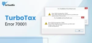 TurboTax Error 70001