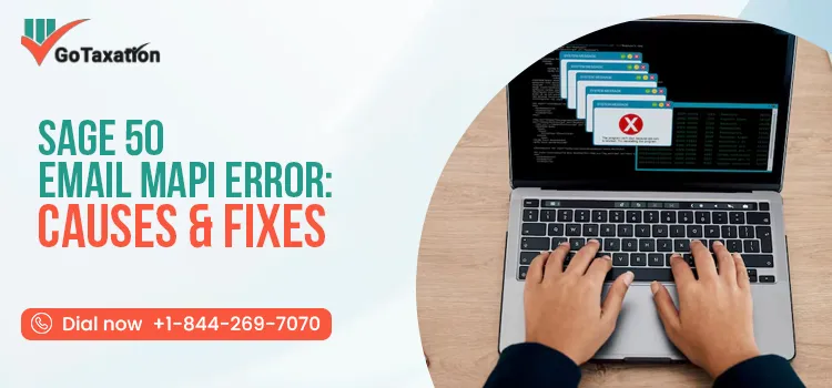Sage 50 Email MAPI Error